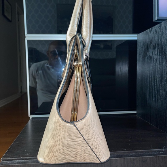 Dune London Cream and Tan Satchel - Picture 9 of 15